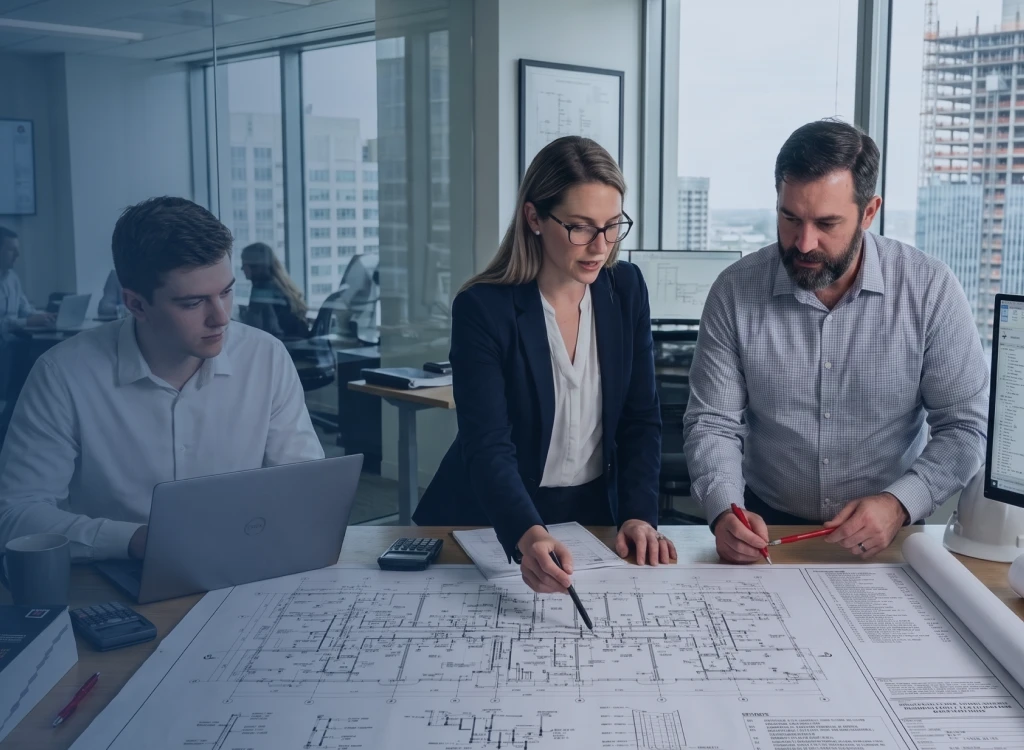 Engineers creating commercial fire protection design services in Toronto