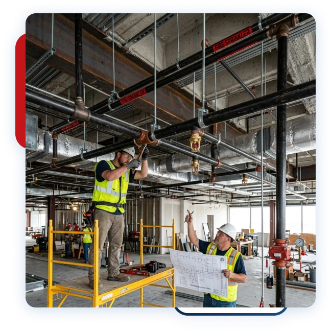 Hydrant flow testing completed for a warehouse development