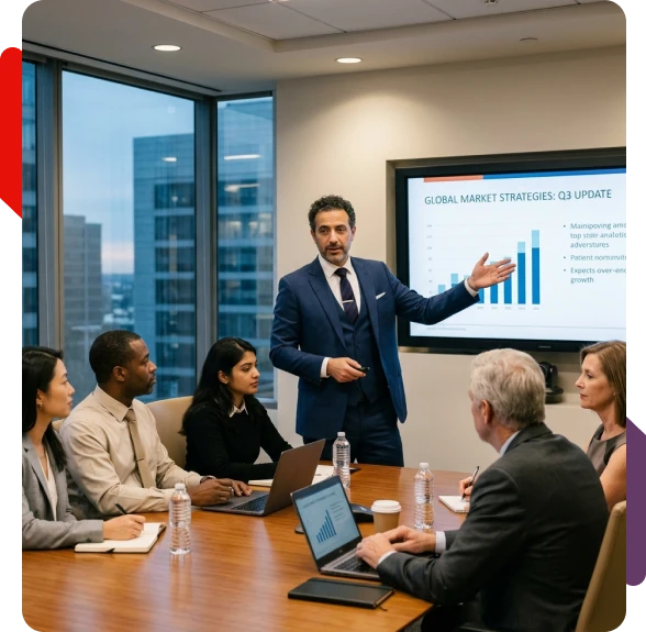 Business leader improving communication through leadership development.