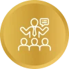 Coach guiding a client through meaningful life coaching strategies.