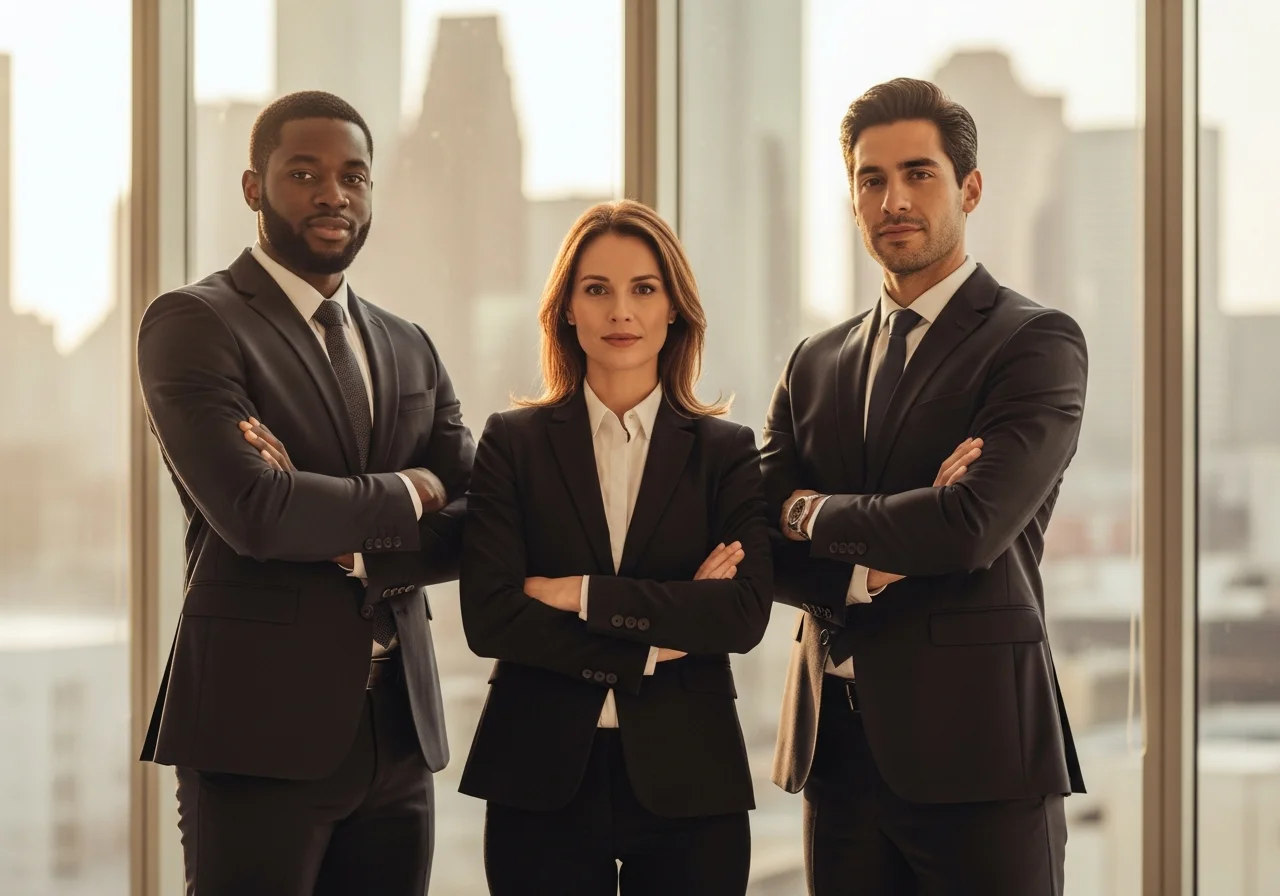 The Risks To Rewards leadership team in Houston