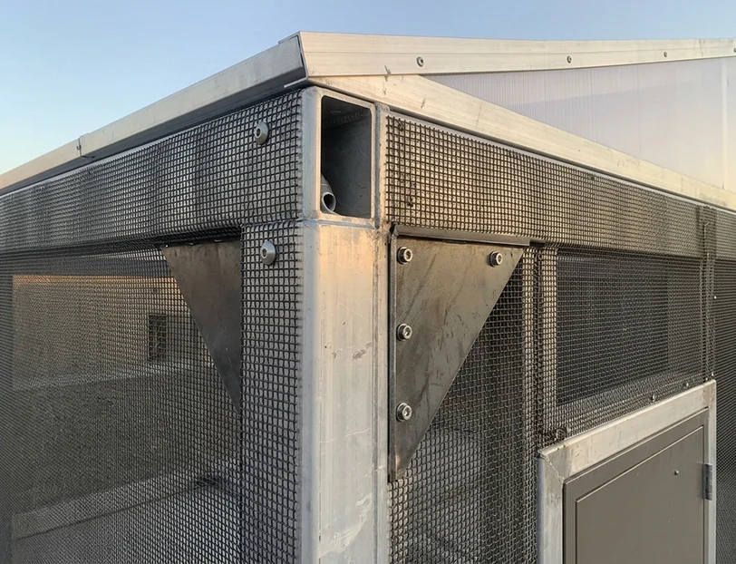 Reinforced entry door installation