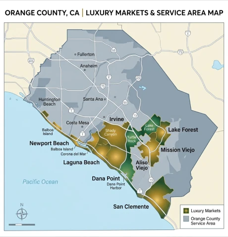 Serving Luxury Real Estate Markets Across Orange County