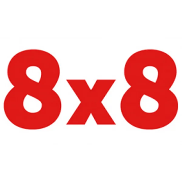 8X8