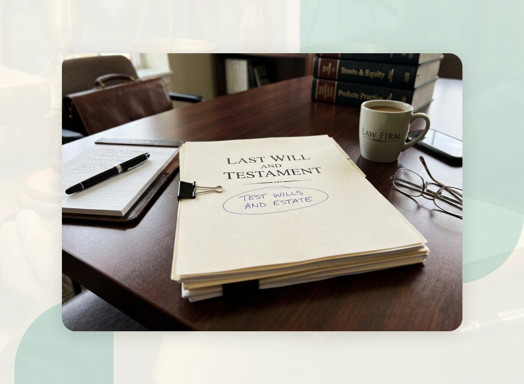The best wills and estate lawyer in Toronto meets with a couple.