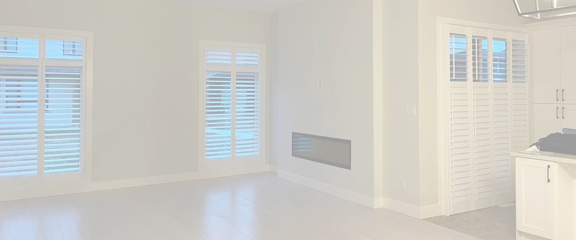 Window treatment in Oakville home