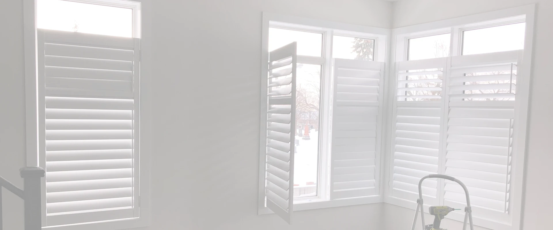 Custom window coverings in Toronto home