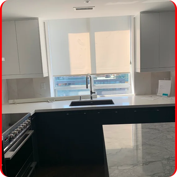 Custom Residential Blind Fitting