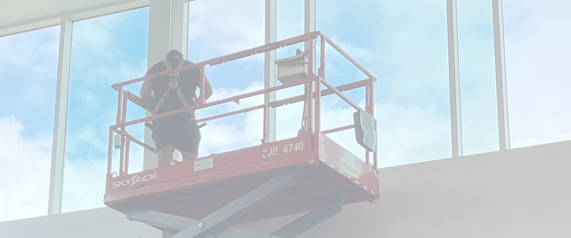 Commercial window coverings in Toronto office