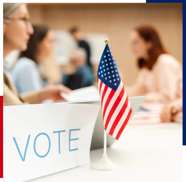 Speaker leading nonpartisan voter education in North Carolina for local residents.