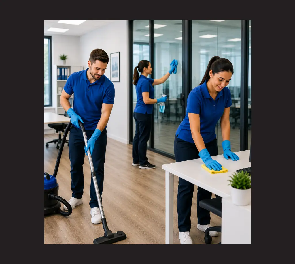 Professional cleaning team in Montreal