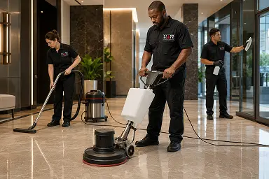 Floor Buffing & Polishing