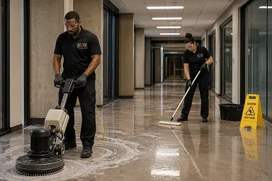 Floor Stripping & Waxing