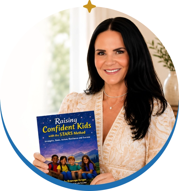 Founder Bronwyn Bergen leading a kids life coach training session.