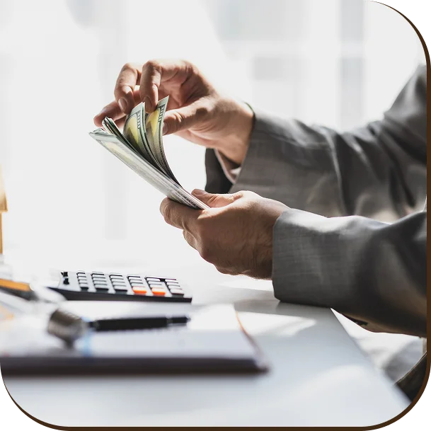 Financial records organized for bookkeeping for businesses in Bowling Green