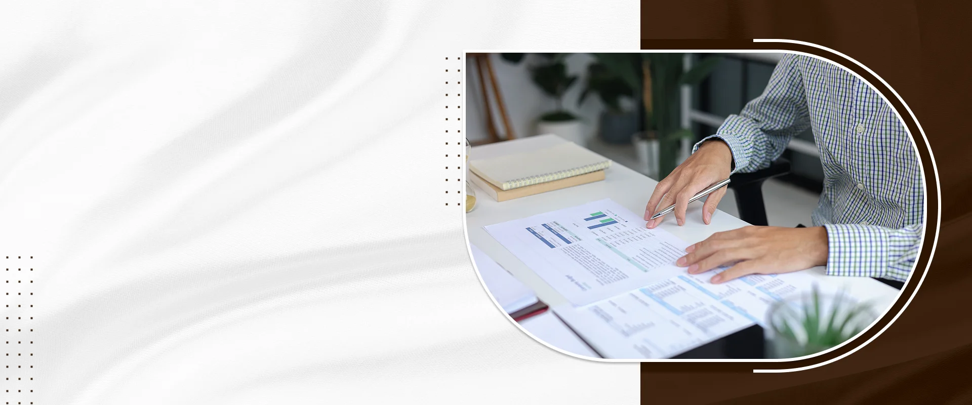 Professional discussing bookkeeping solutions with a business owner
