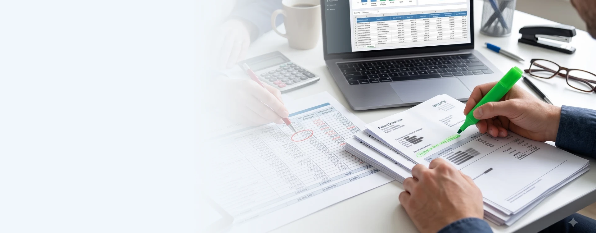 Expert revenue recovery and billing audits