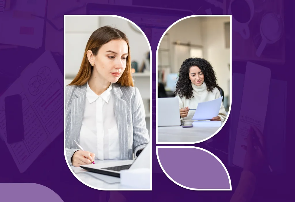 Bookkeeper reviewing bookkeeping services for small businesses in San Marcos