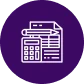 Bookkeeper providing finance management services