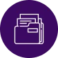 Business paperwork reviewed through finance management services