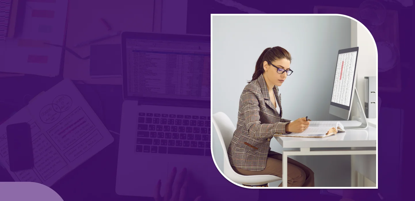 Business owner using small business bookkeeping in Vista