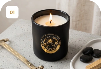 Body Oil Candles