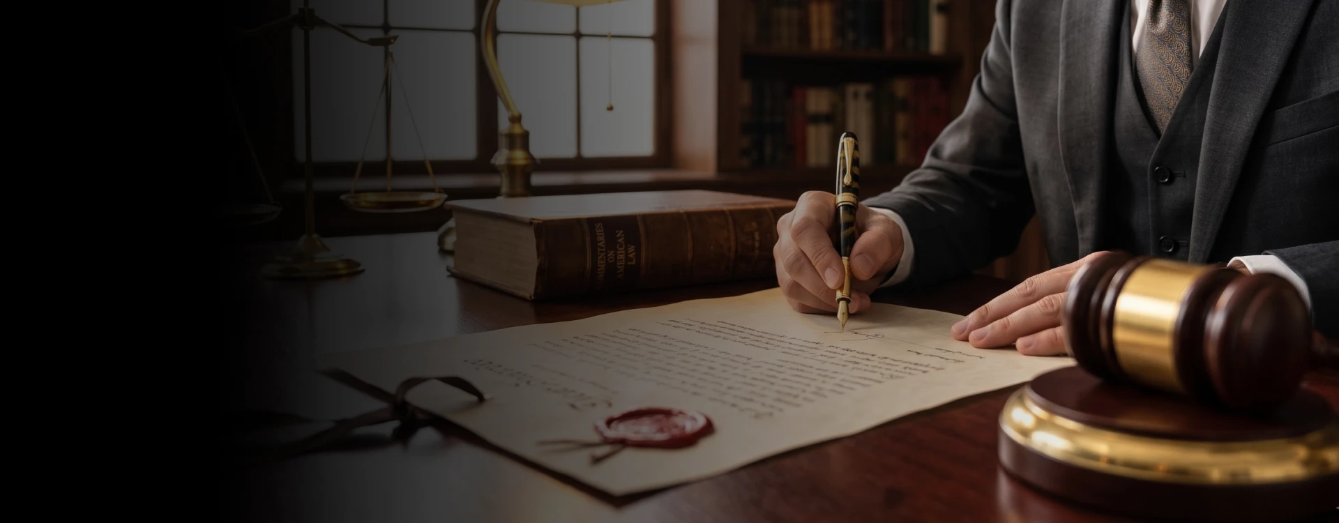 Attorneys meeting at a law firm in Pennsylvania