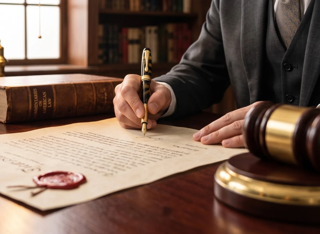 Attorneys meeting at a law firm in Pennsylvania