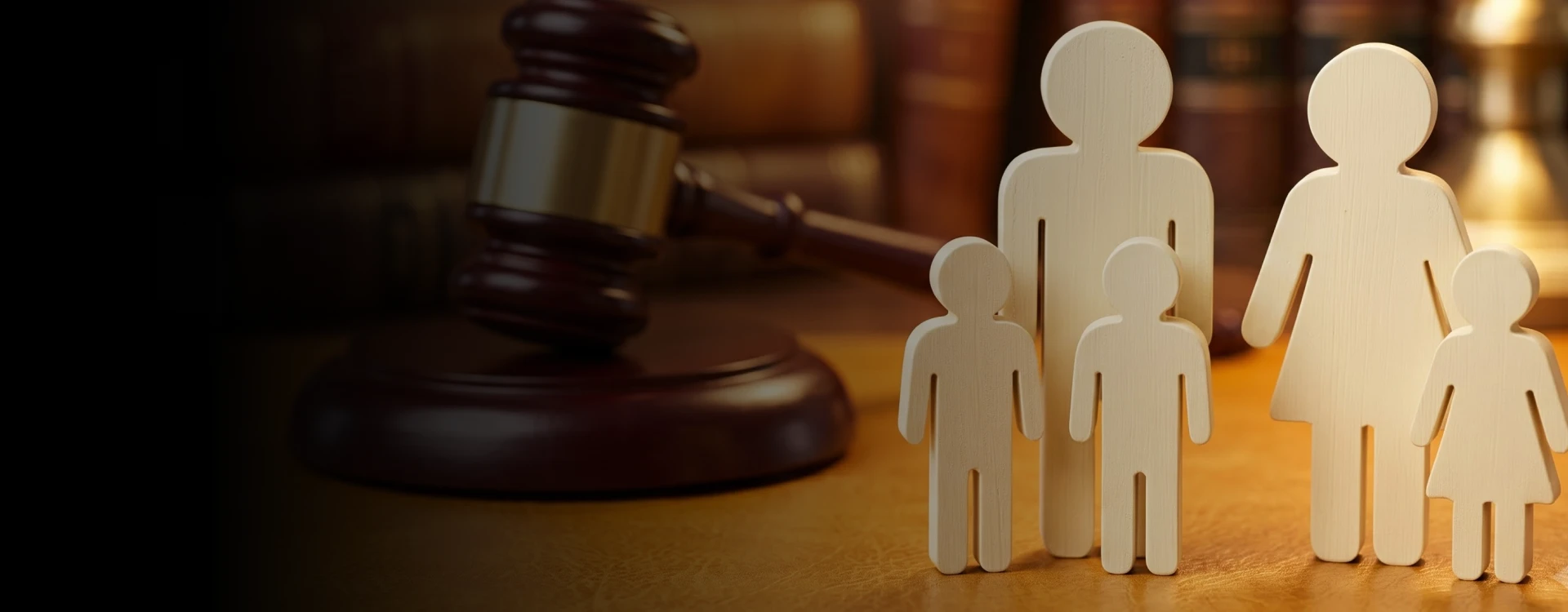 Attorney reviewing documents for child custody in Pennsylvania