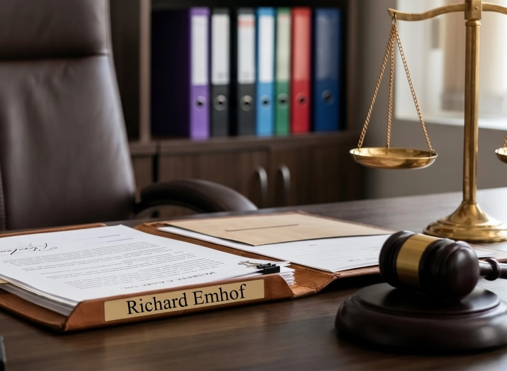 Attorney reviewing case files for a criminal defense attorney in Pennsylvania