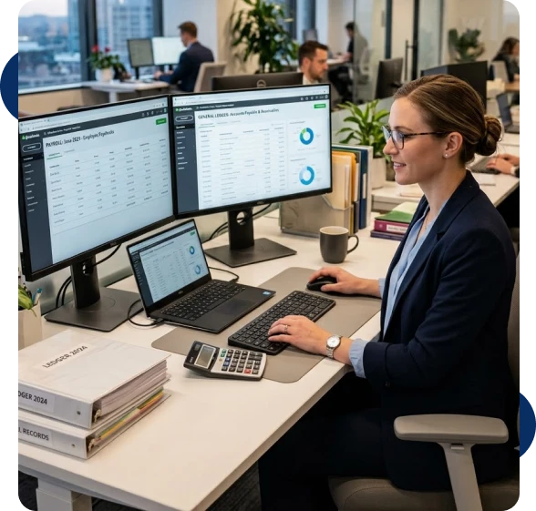 Daily transactions being categorized