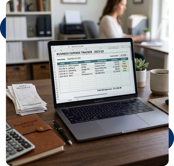 Daily transactions being categorized