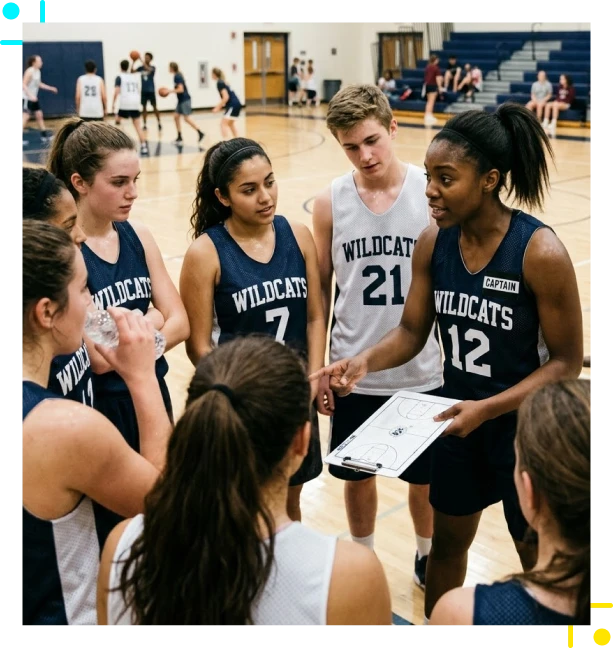 Leadership and character building for young athletes