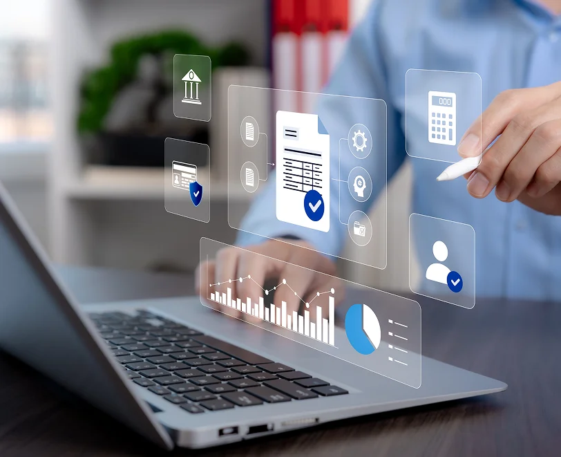 Accounting services in Salt Lake City meeting with a business owner