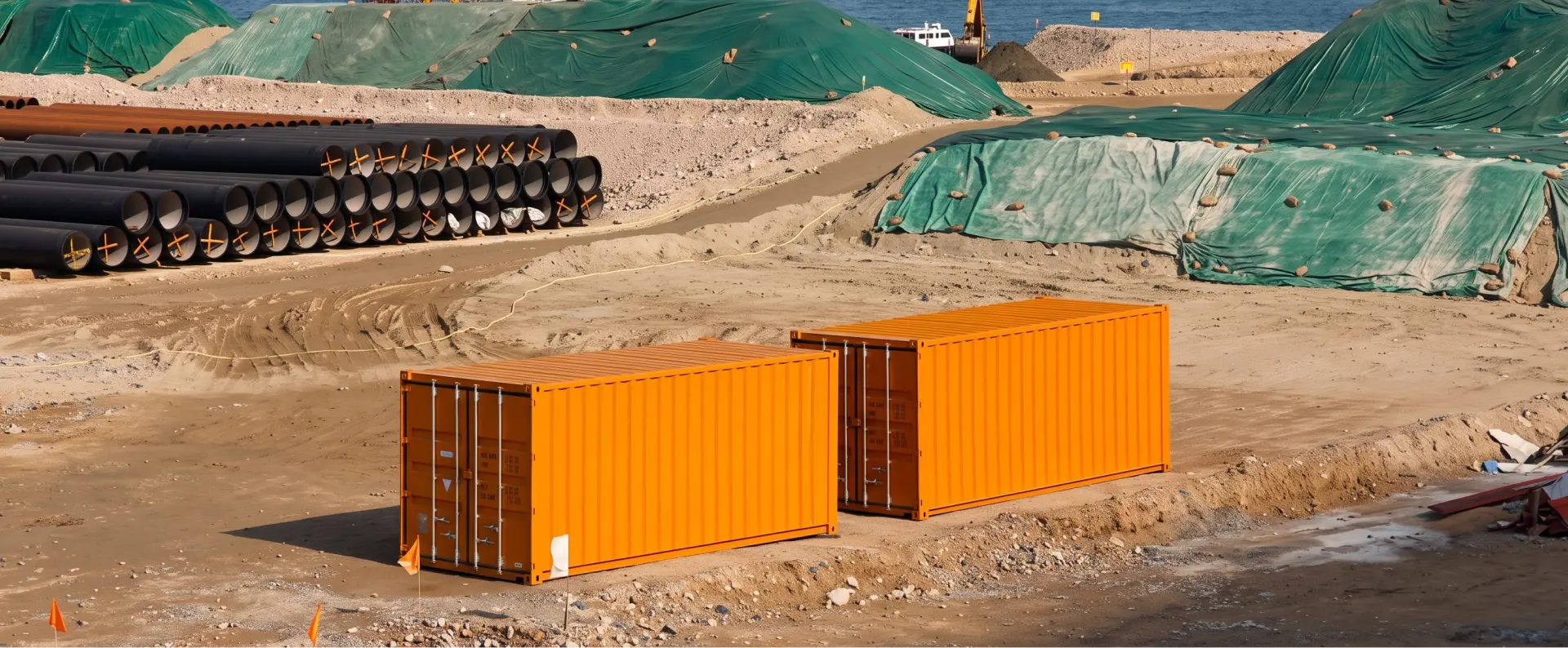 New shipping containers in Kitchener