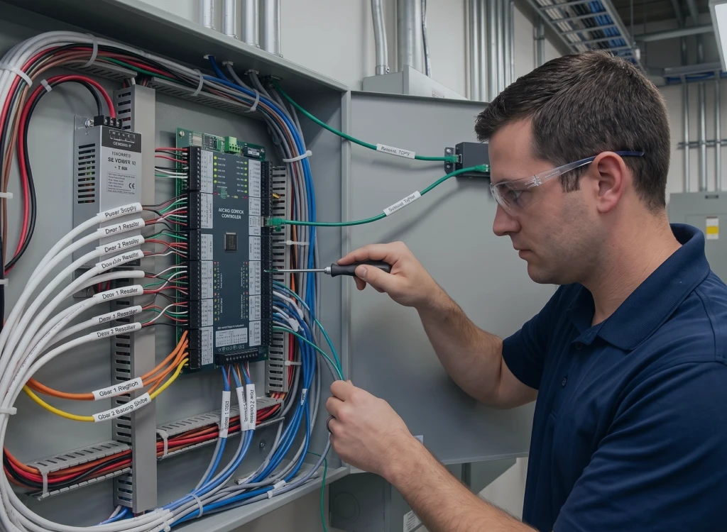 Access Control Cabling Services for Secure Commercial Facilities