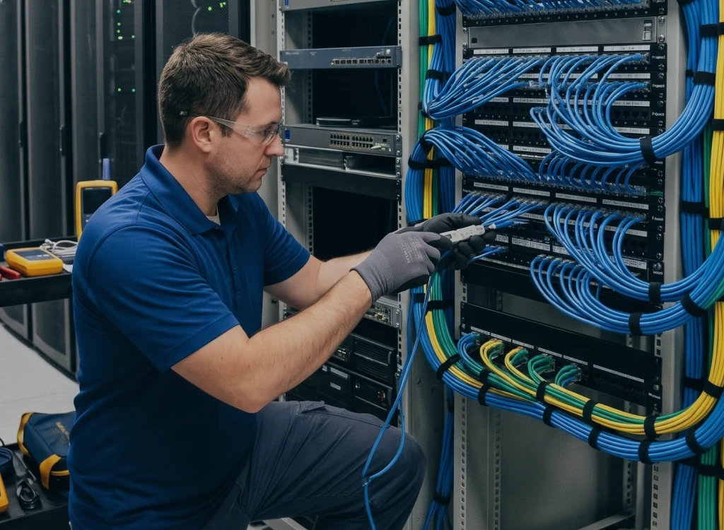 Low Voltage Networking Services for Connected Commercial Facilities