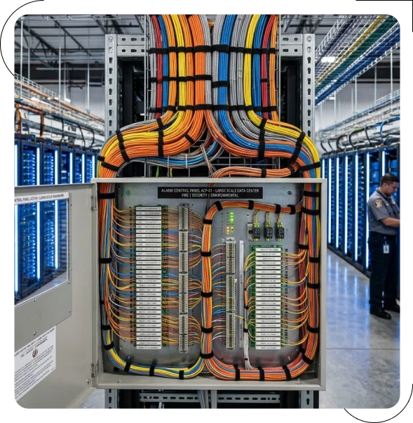 Commercial Alarm System Wiring