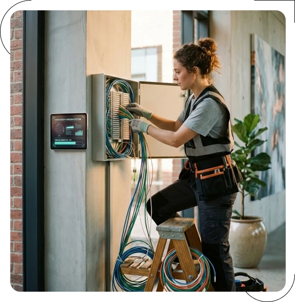 Intrusion Detection System Cabling