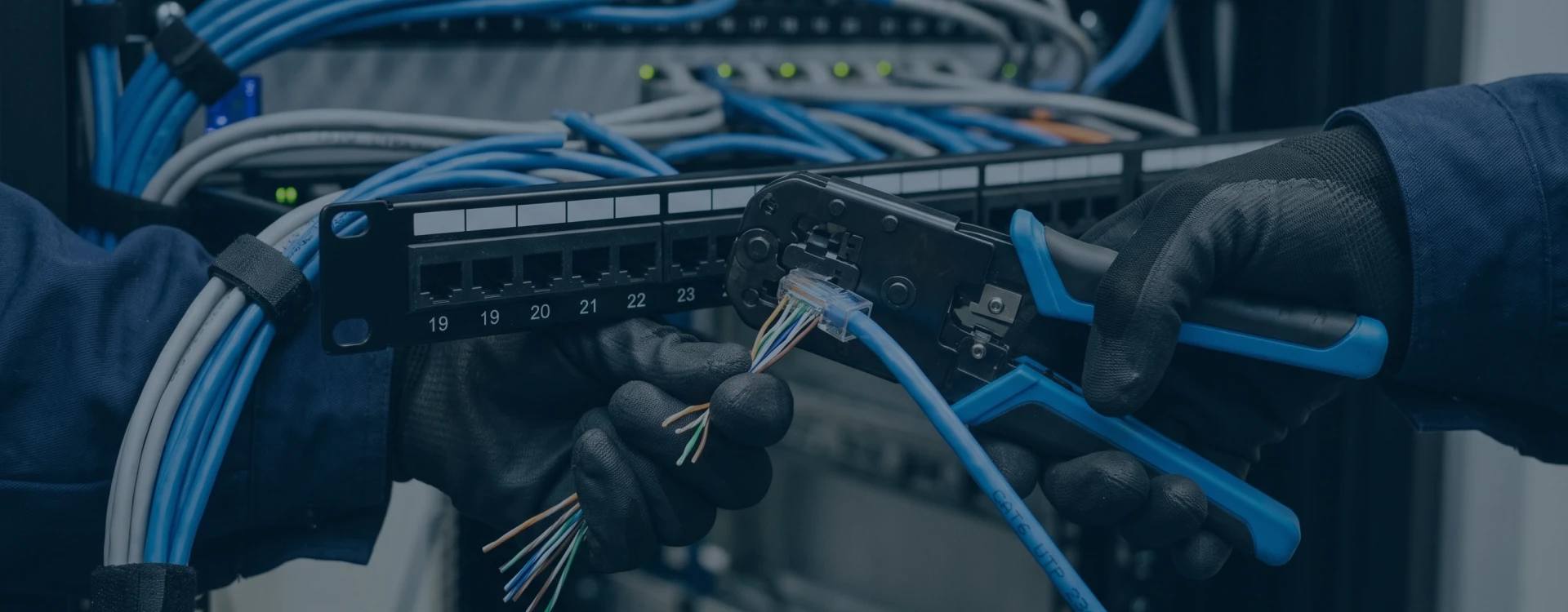 Skilled Labor Low Voltage Cable Installer for Commercial Projects