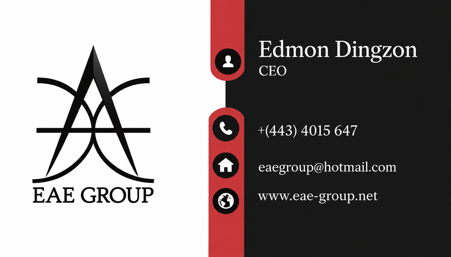 visiting card