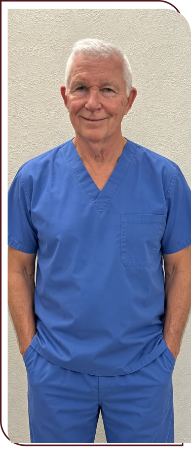 Attorney consulting Dr. Brown about neurological surgery expert witness services