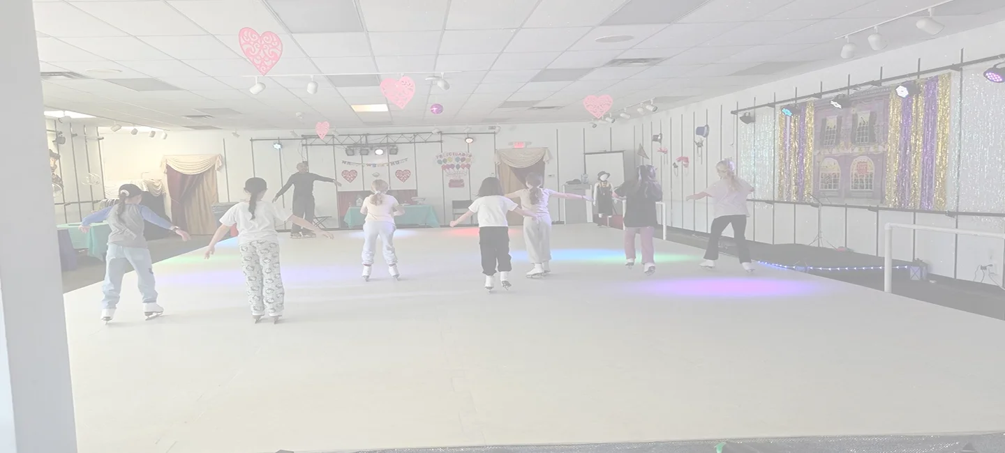 Children joining preschool and daycare skating programs in Michigan City