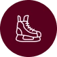 Young performers taking part in synthetic ice skating classes