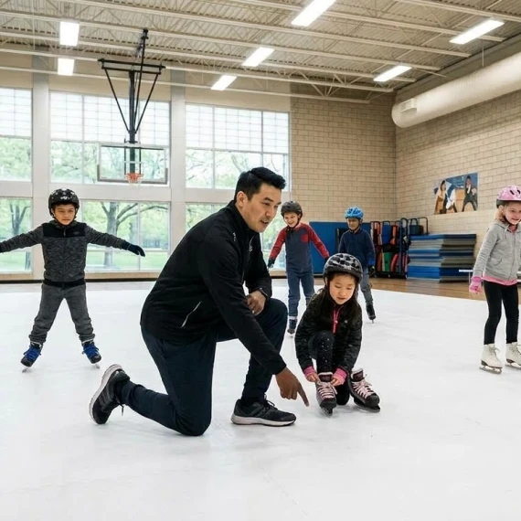 Synthetic Ice-Skating Pre-School and Day Care Centers