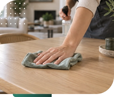 House cleaning service in Sacramento for a freshly cleaned kitchen