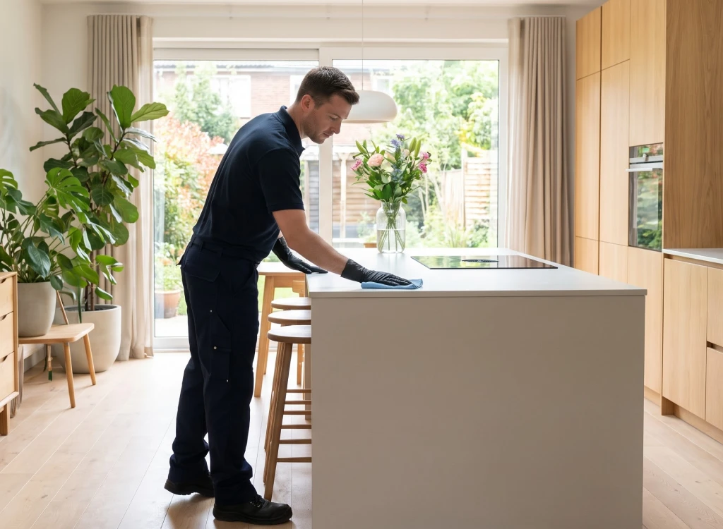 Property cleaning and concierge services for a well-maintained home