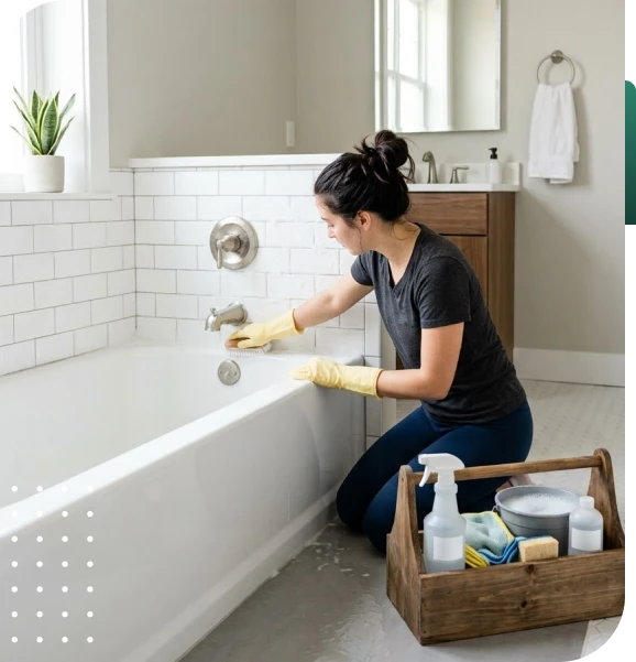 Thorough Bathroom Cleaning and Sanitization