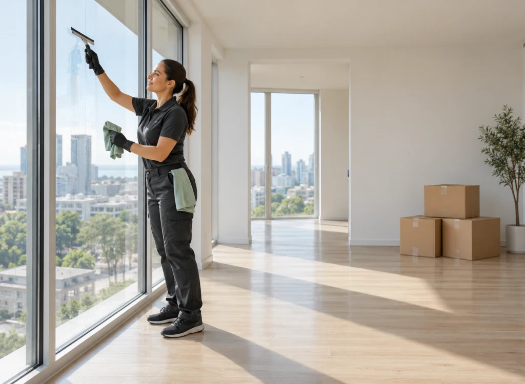 Move-out cleaning services in Sacramento for an empty apartment