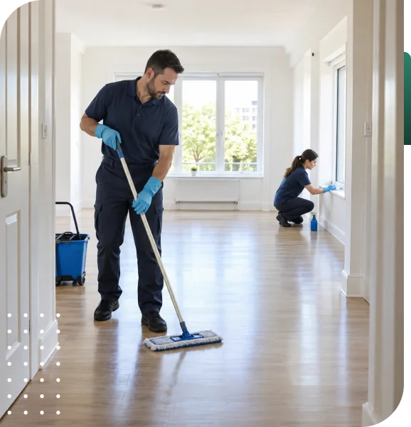 Complete Living Area and Floor Cleaning